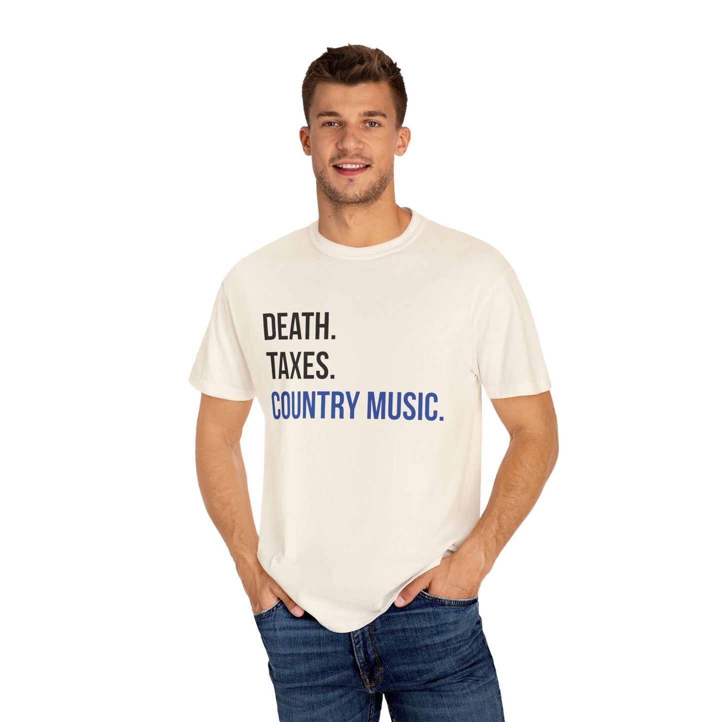 Death, Taxes, Country Music T-shirt