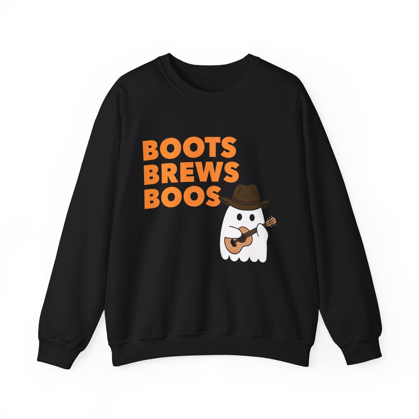 Boots Brews Boos Crewneck Sweatshirt