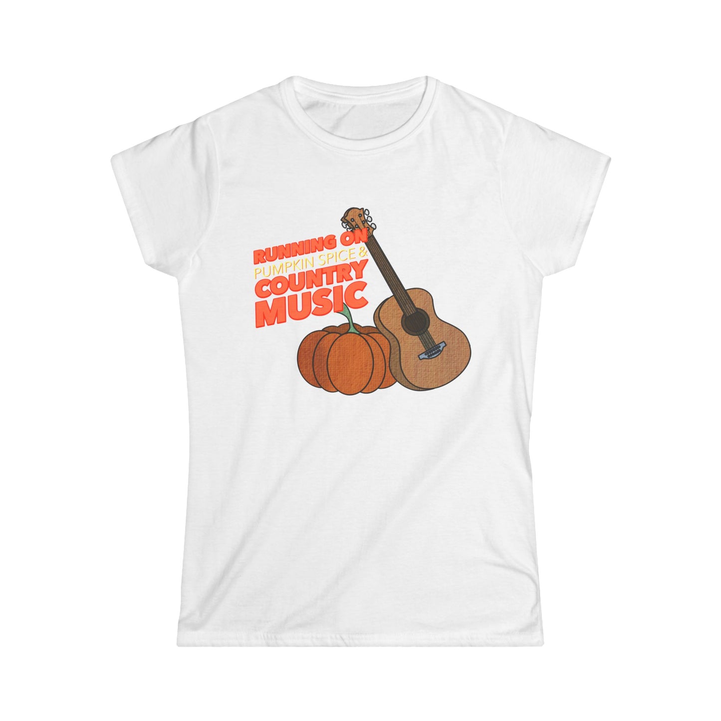 Running on Pumpkin Spice Tee (Women's Fit)