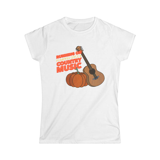 Running on Pumpkin Spice Tee (Women's Fit)