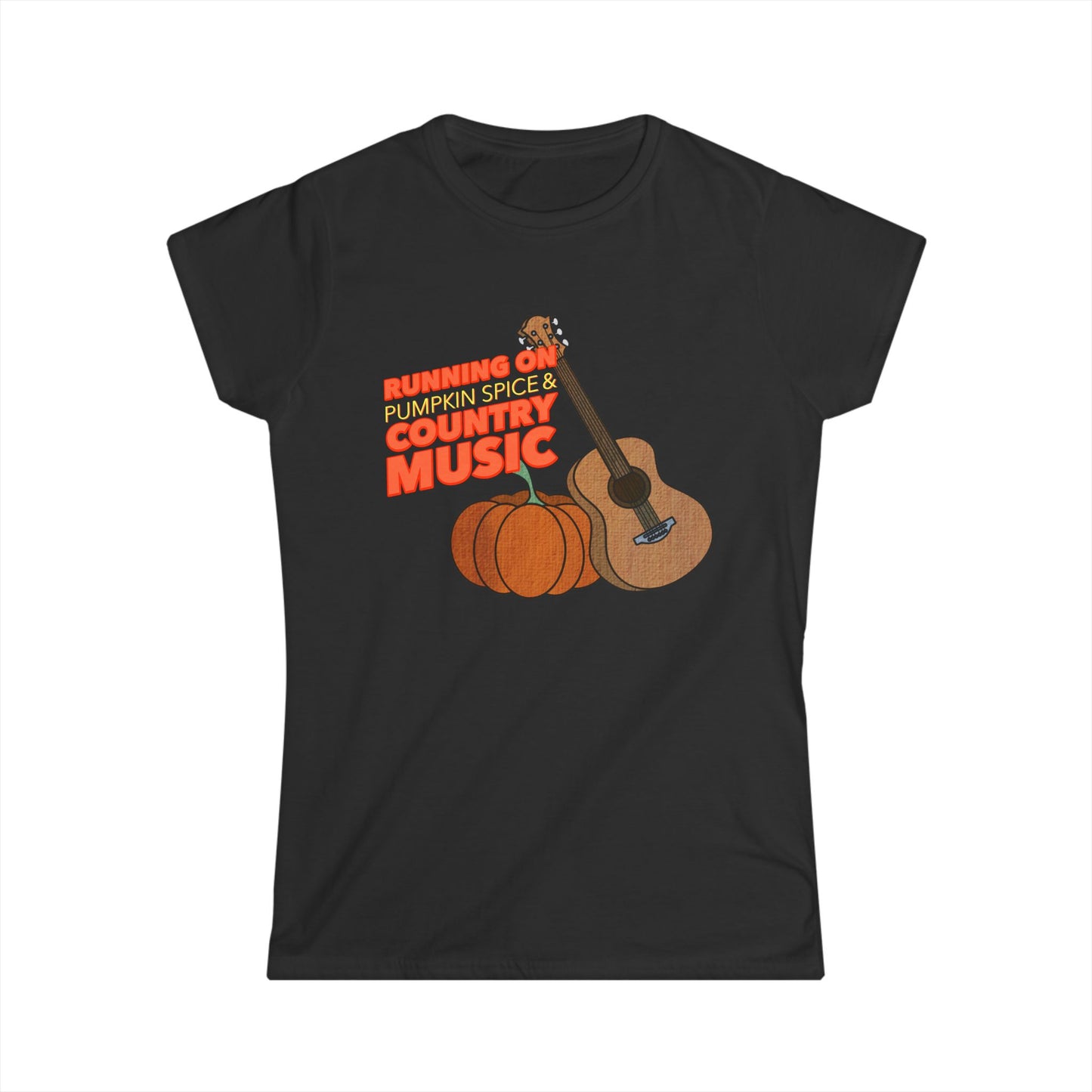 Running on Pumpkin Spice Tee (Women's Fit)