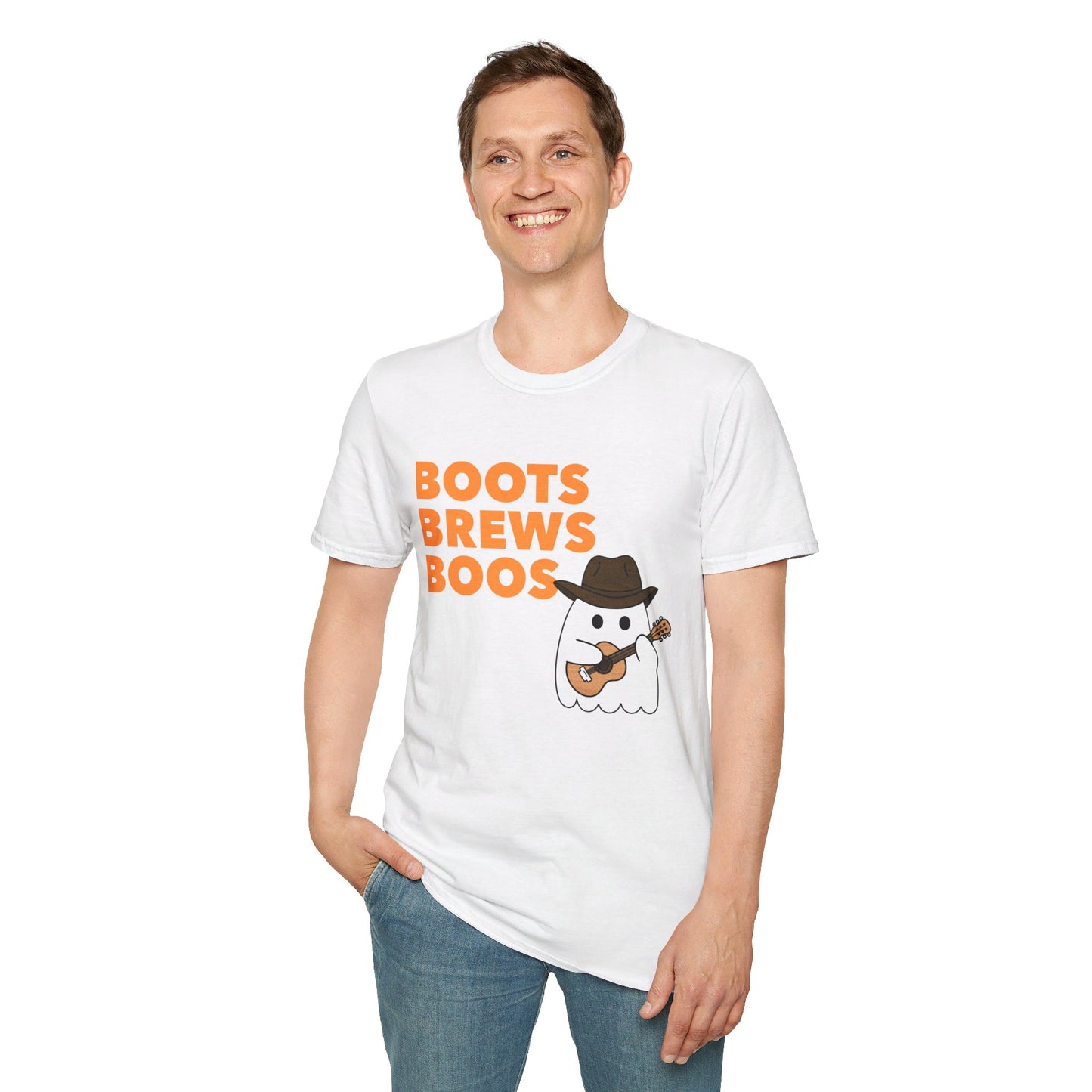 Boots Brews Boos T-Shirt