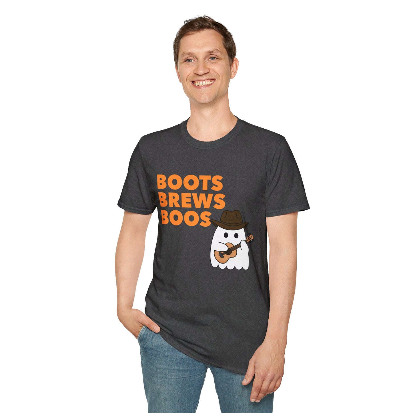 Boots Brews Boos T-Shirt