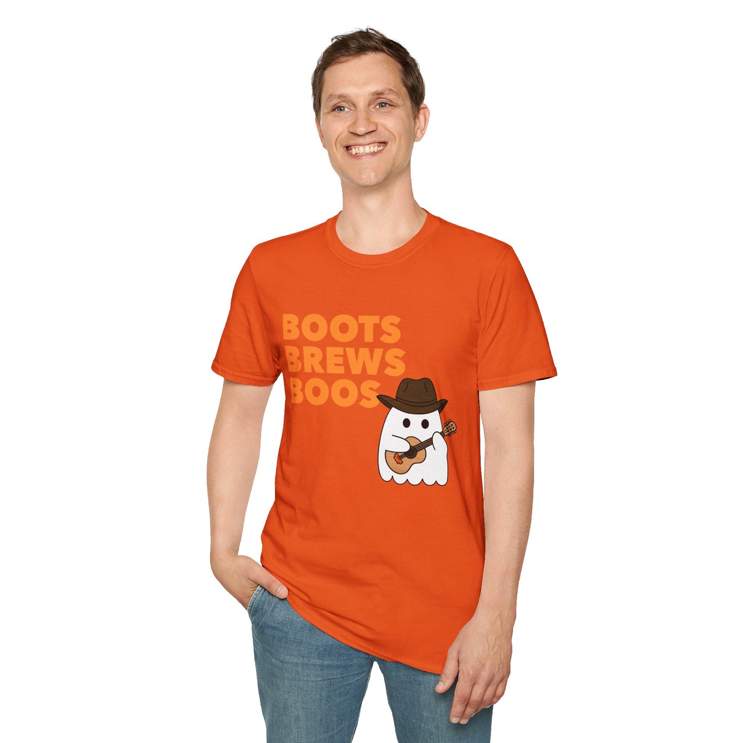 Boots Brews Boos T-Shirt