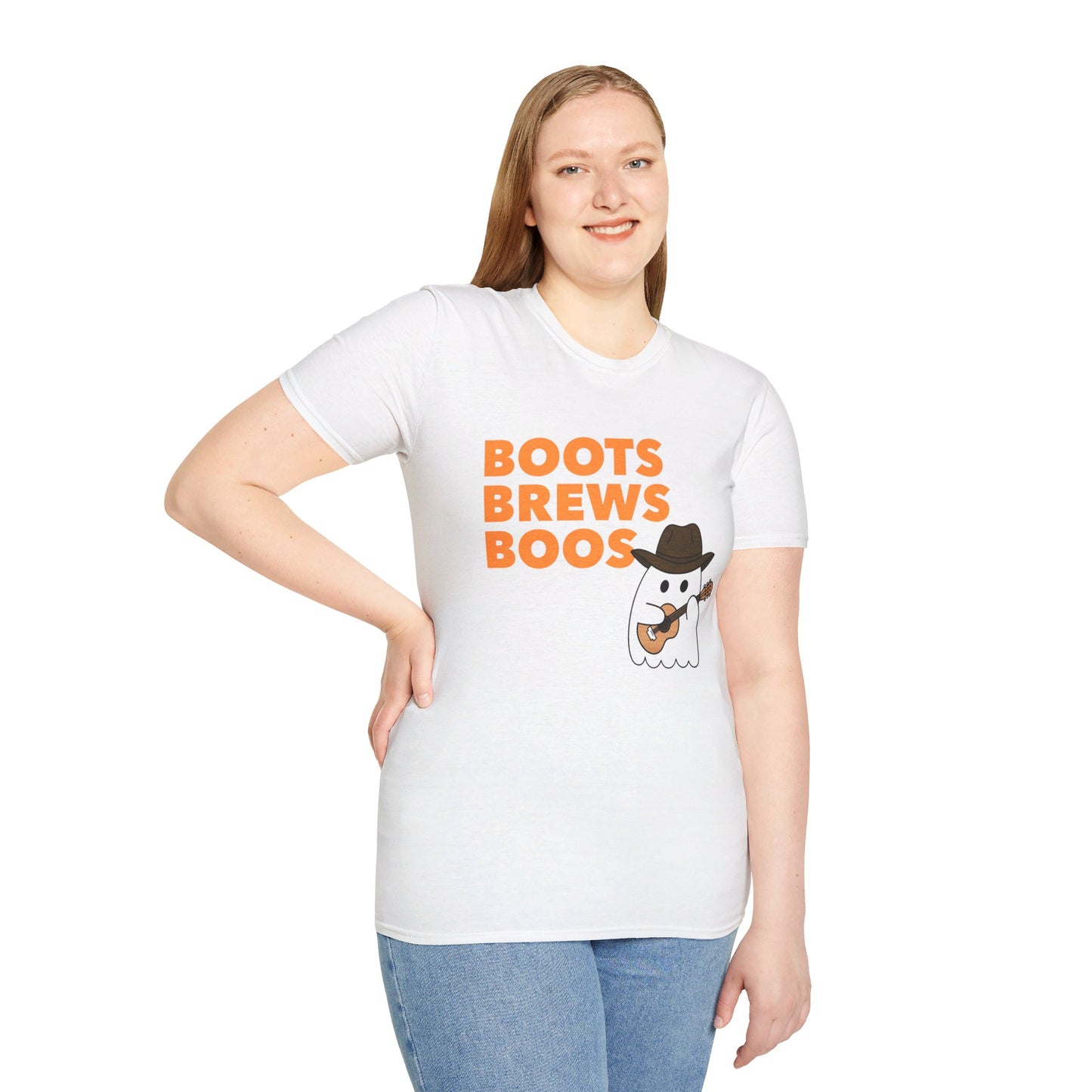 Boots Brews Boos T-Shirt