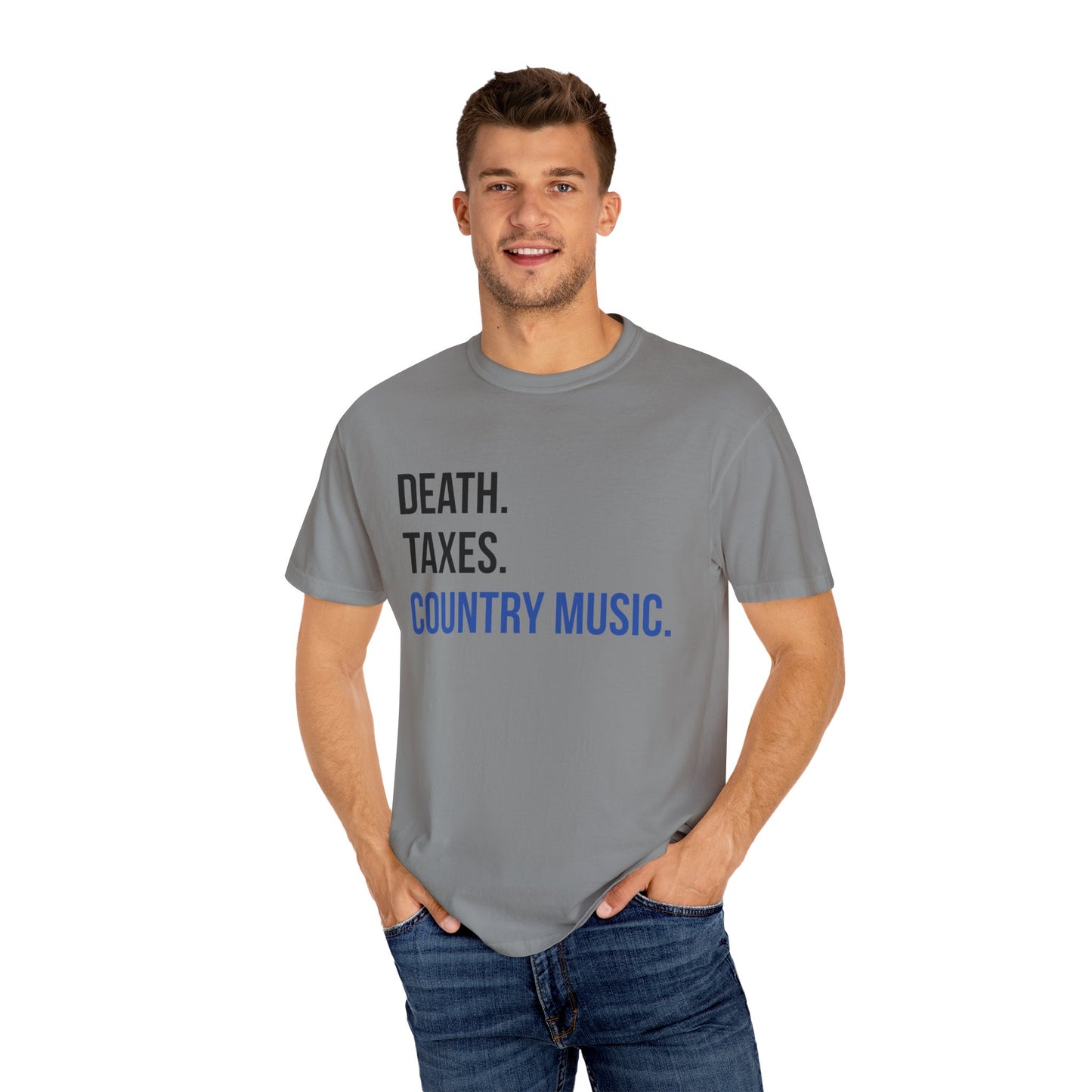 Death, Taxes, Country Music T-shirt