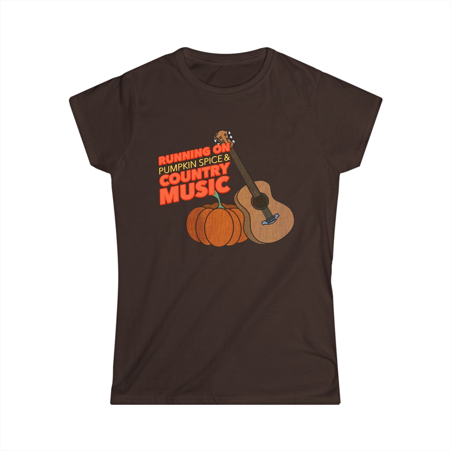 Running on Pumpkin Spice Tee (Women's Fit)