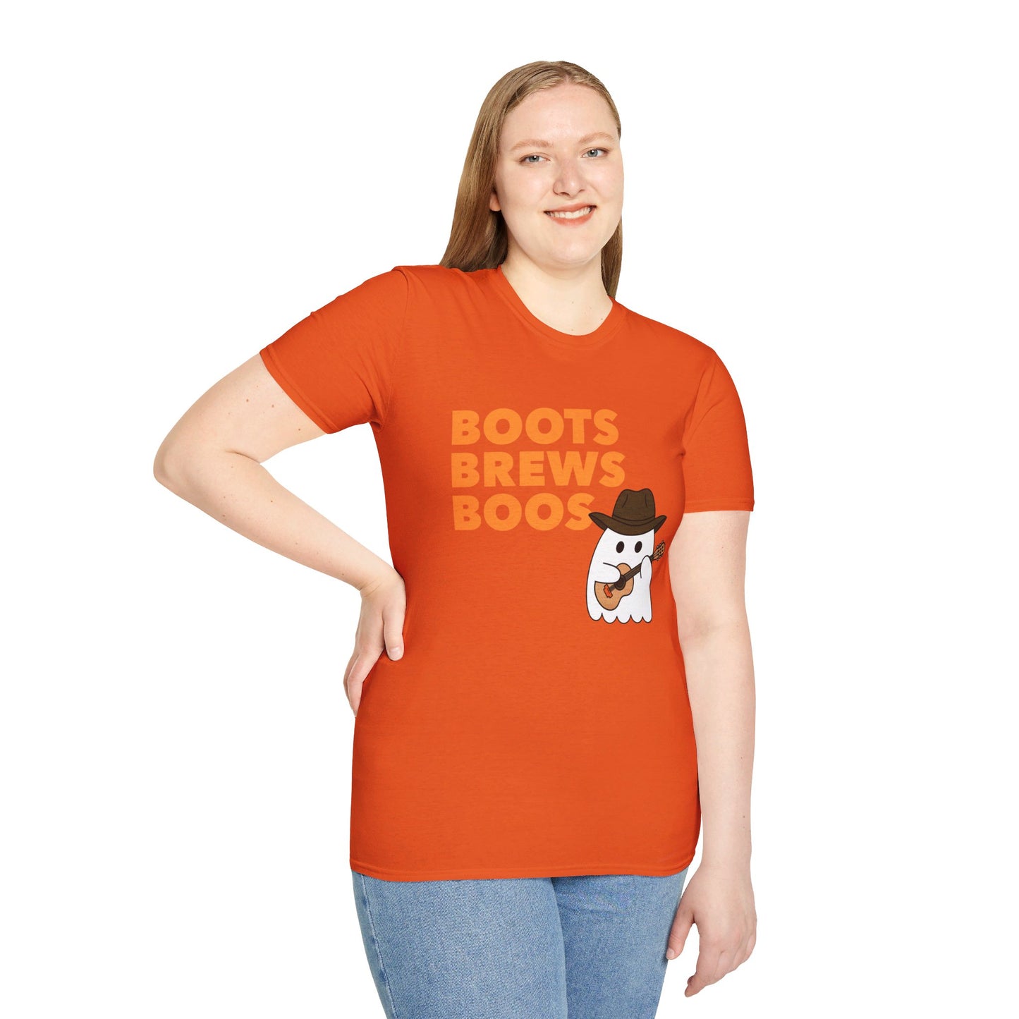 Boots Brews Boos T-Shirt