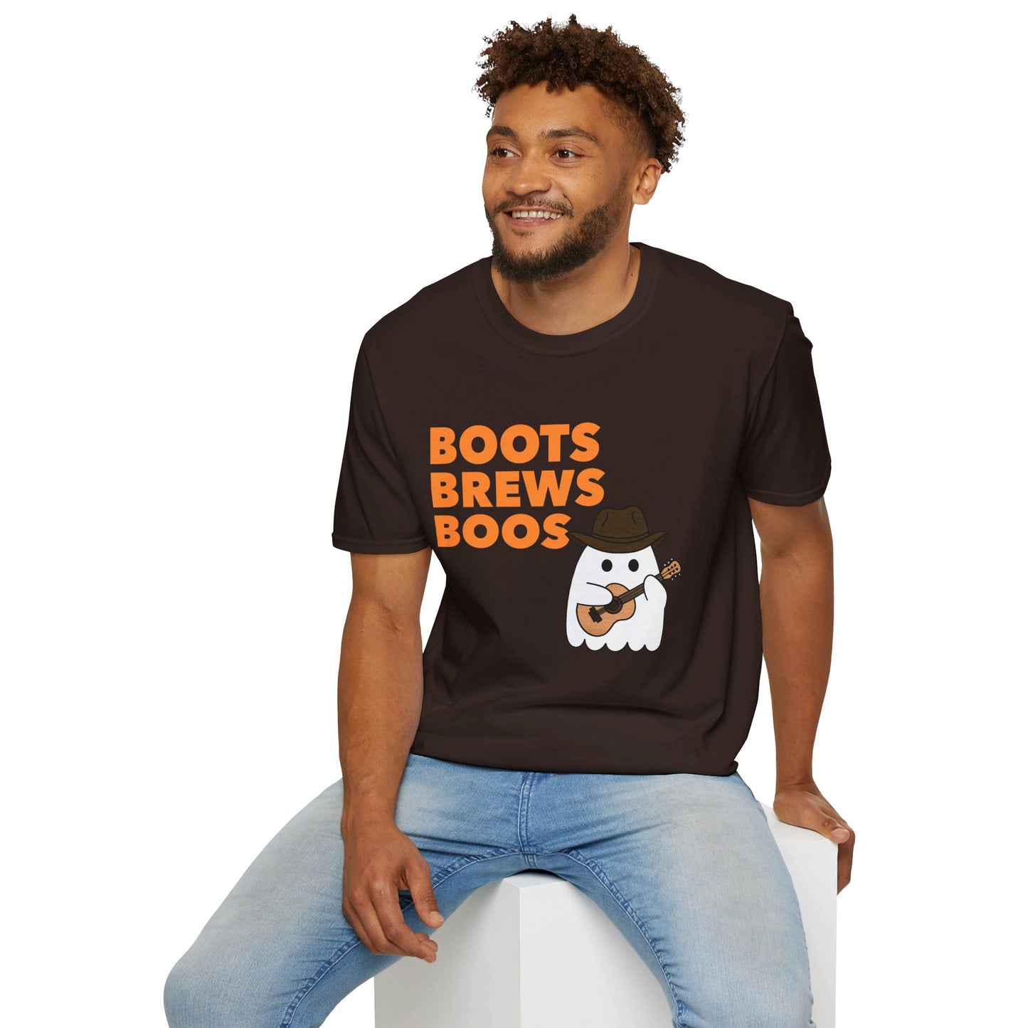 Boots Brews Boos T-Shirt