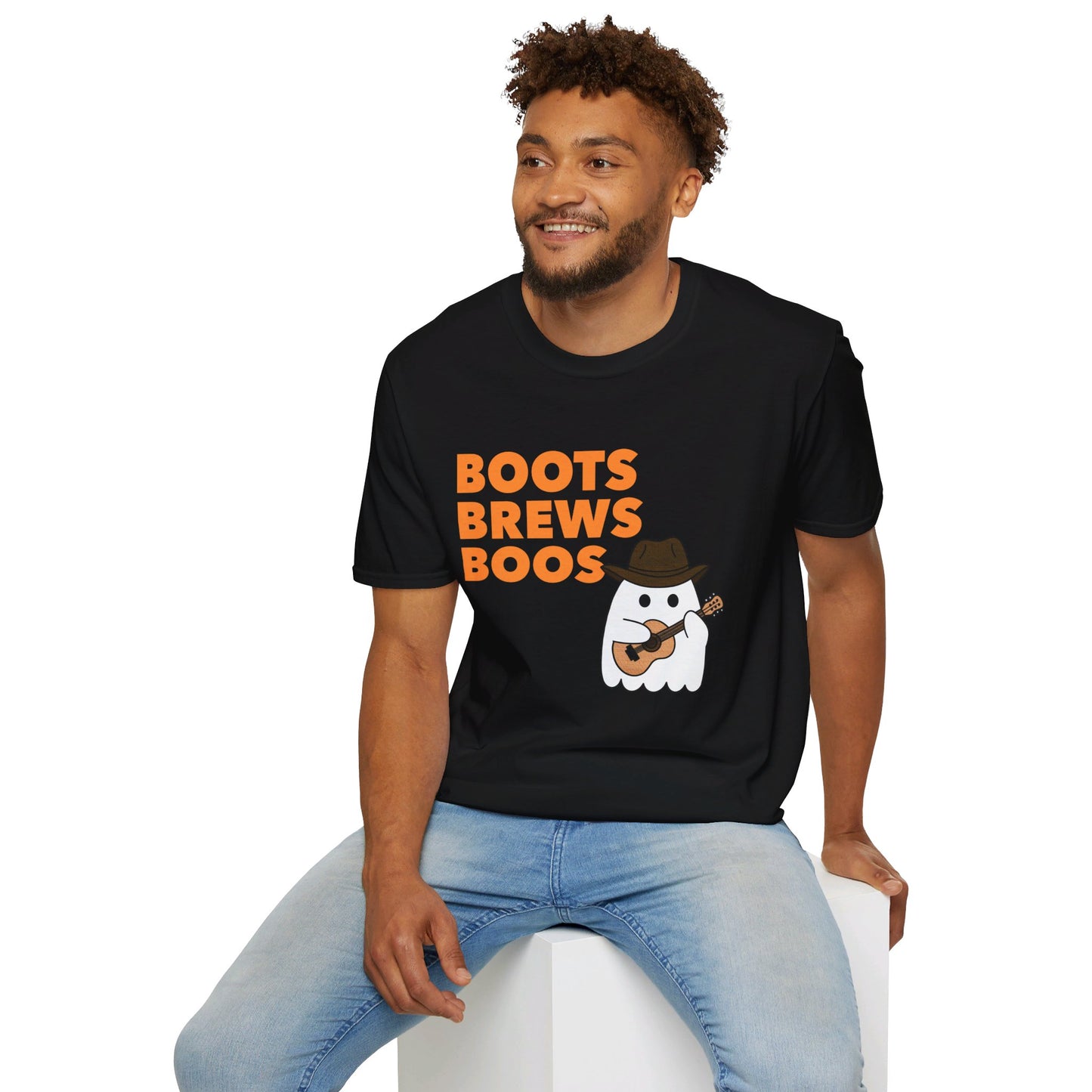 Boots Brews Boos T-Shirt